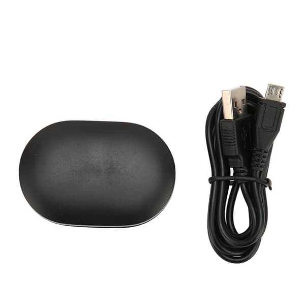 Kablet ladeetui erstatning USB-ladeørepropper ladeetui for Redmi AirDots 2 svart