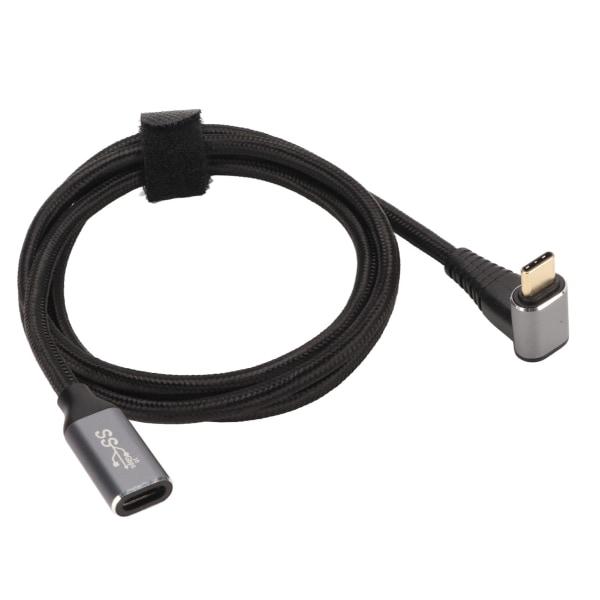 USB C 3.1 hane till hona-kabel PD100W Snabbladdning 10Gbps 4K vid 60Hz USB C-laddningskabel för Steam Deck-spelkonsoler 100cm/39,4in