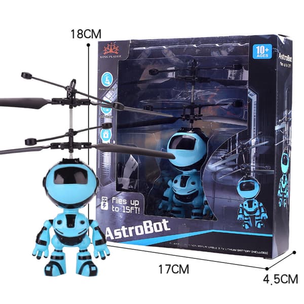 Mini Induktionsophæng RC Fly Håndstyret Robot Dinosaurer Flyvelegetøj Drone