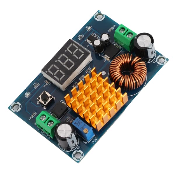 DCDC Digital Boost-modul Högeffekts Step-up-omvandlarkort 4-35V till 5-45V 5A