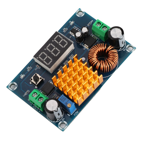 DCDC Digital Boost Modul Høj Effekt Step-up Konverterkort 4-35V til 5-45V 5A
