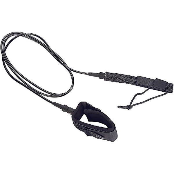 Kestävä 251 cm suora surffaus SUP talutushihna Premium Cord nilkkahihnalla