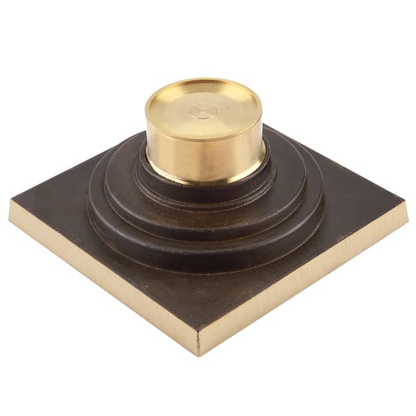 Antik Mässing 10cm Duschgolvbrunn Badrumsavlopp Silskydd Galler (#3)
