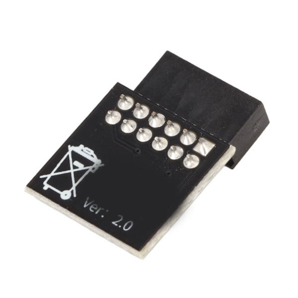 TPM 2.0-modul SPI-gränssnitt Stabilt Hög säkerhet Hållbart material 12-stifts SPI-modul för MSI moderkort DDR4-minne