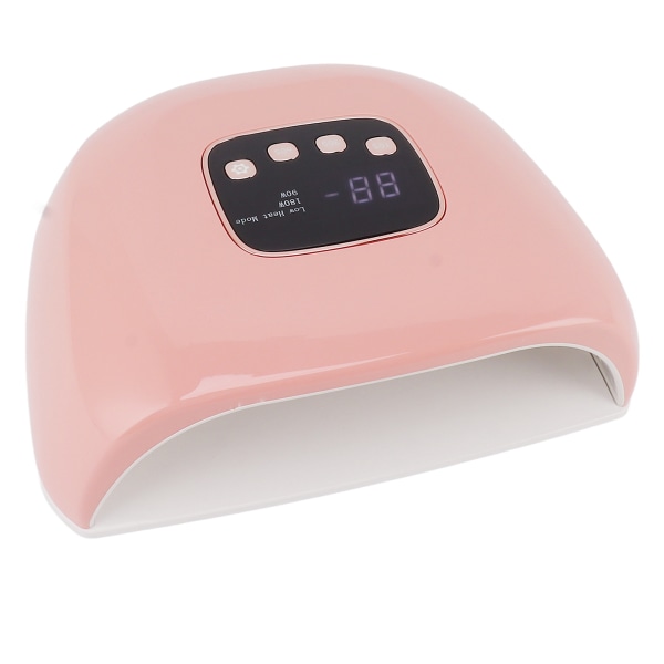 UV LED Nagellampa Pre-professionell power LCD-skärm Nageltorklampa med 4 timerinställning för salongsanvändning EU-kontakt