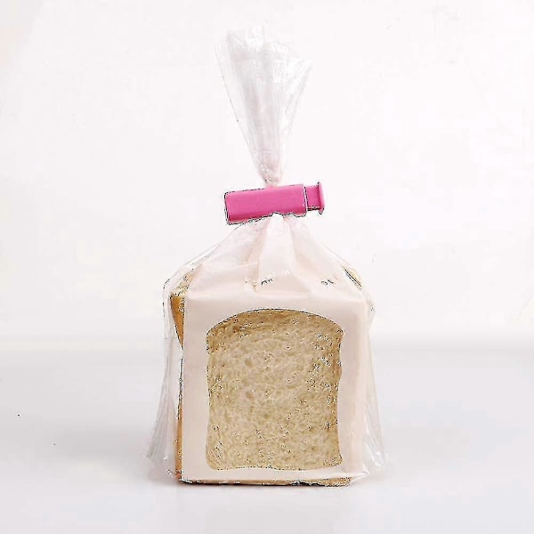 Brødposeklemmer, Slip Grip Easy Squeeze & Lock, Assorteret (blågrønrosa) 12 stk.