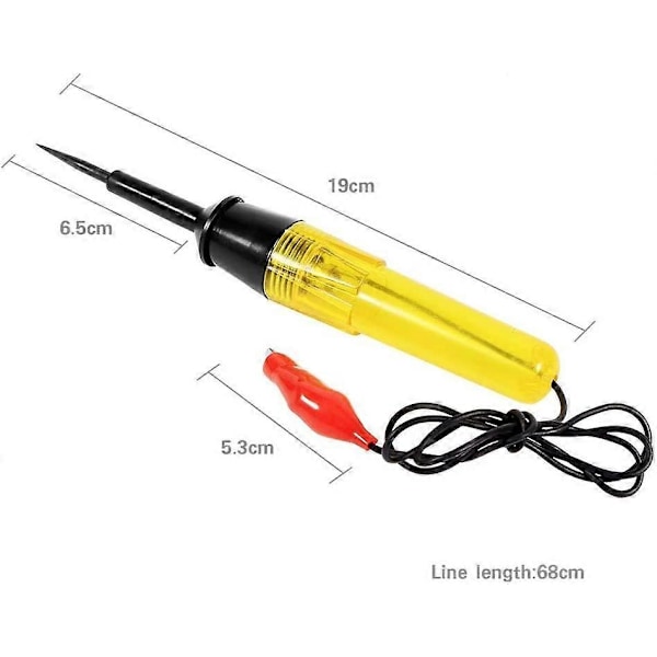 DC 6V 12V 24V Elektrisk Krets Tester for Bil Lastebil Motorsykkel Spenningstester Automotive Probepenn