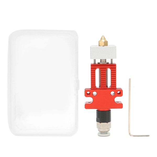 Helt monterat Hot End-kit med effektiv värmeavledning, slitsad och ihålig design, CR6 SE-extruderhuvud för 3D-skrivare