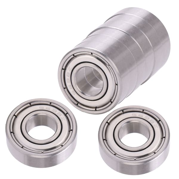 10 stk. Miniaturelejer Rustfrit stål Rulleværktøj til decelerationsenhed S698ZZ 19x8x6mm