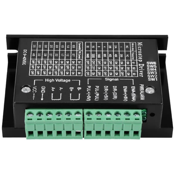 1 stk DC 9‑40V 160W 0,5‑4A Stepper Motor Driver Step Controller Modul Board 32 Microstep