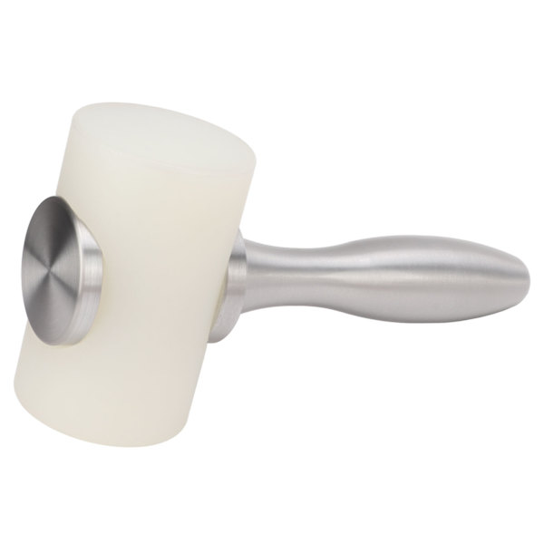 Lærskjæringshammer T-formet aluminiumhåndtak DIY lærskjæringstrykkhammer Lærhullverktøy