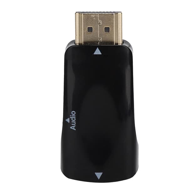 1080P HD Multimedia Interface hane till VGA hona adapteromvandlare med ljudkabel
