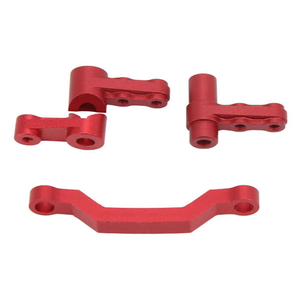 Alumiiniseos ohjausryhmä sarja RC auton päivitysosat REMO 1/16 SMAX 1621 1625 1631 1635 1651 1655 A2505 RC autoPunainen