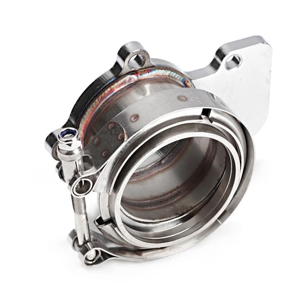 Rustfrit stål til Holset WH1C HX35 HX35W Downpipe Turbo Flange til 3\" V-bånds adapter