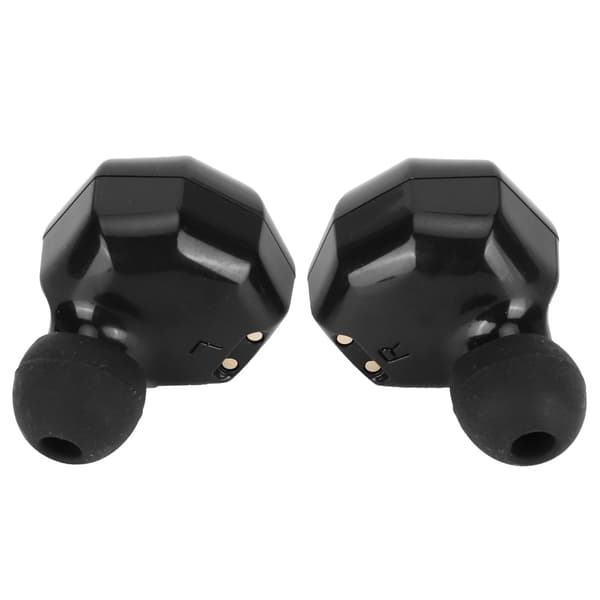 Binaurala Bluetooth-hörlurar Bärbart Bluetooth-headset Hörlurar för körning Svart