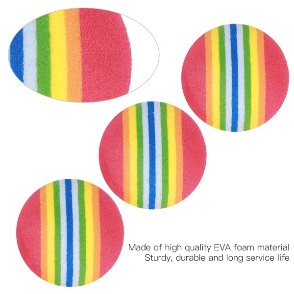 15 STK EVA-skum lett 70 % elastisitet Trygg bruk av innendørs treningslekeplass Golfballleke for byggeområder Fargerik