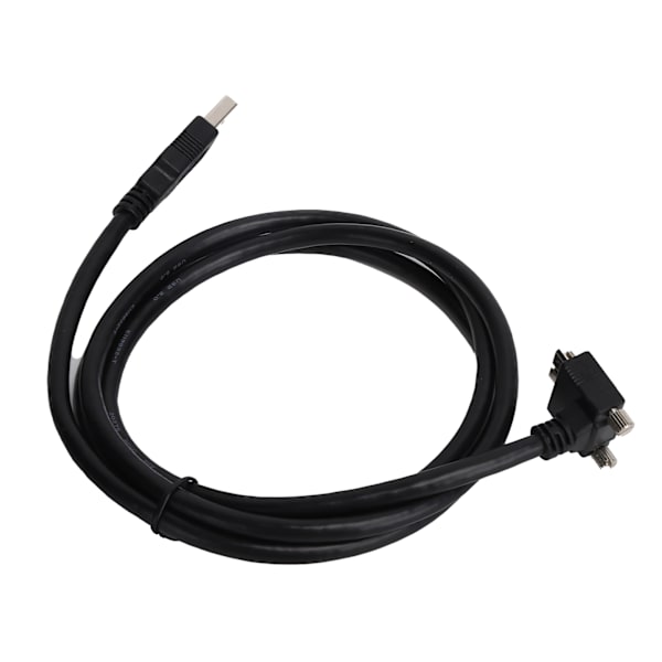 Micro-B hane till USB-A 3.0 hane kabel sladd vinkelanslutning adapterkabel 1,2 m svart