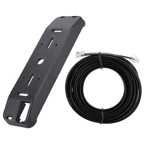 Svart Panel Paneler Separat Kabel Förlängningslina för YAESU Ft 7800 Ft 7900 Walkie Talkie
