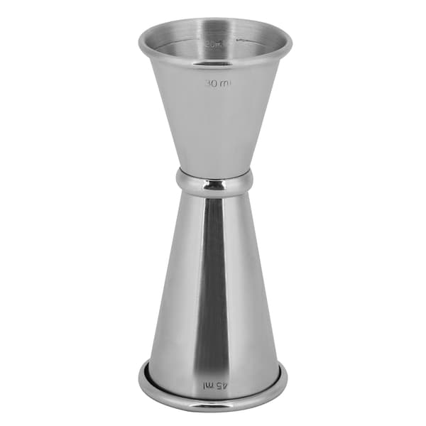 30/45 ml rustfritt stål vin cocktail shaker dobbel jigger bartending måleverktøy bartilbehør