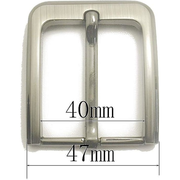 Set bältesspänne för 38-40 mm bälten
