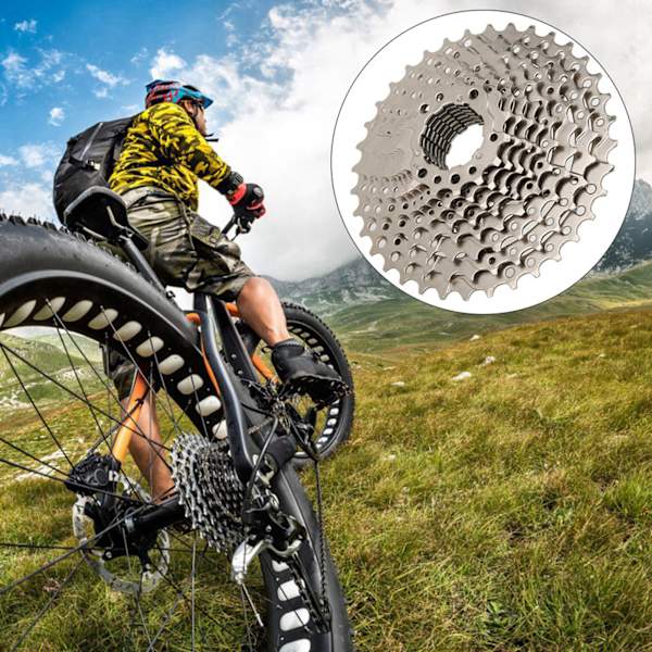 ZTTO 10 Speed ​​11-36T teräksinen polkupyörän vauhtipyörä vapaapyöräinen kasettiratas SLX lisävaruste polkupyörälle