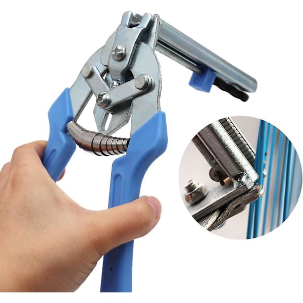 Blue Hog Ring Clip ja 600 M Clips set lintuhäkin ja metalliaidan asennukseen