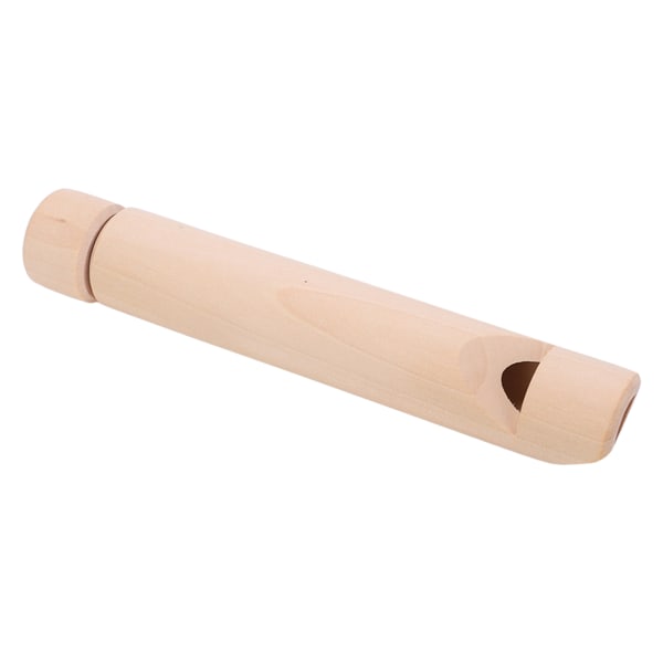 Træ Slide Whistle Push Pull Voice Change Fløjte Pædagogisk instrumentlegetøj til børn Fuld træfarve