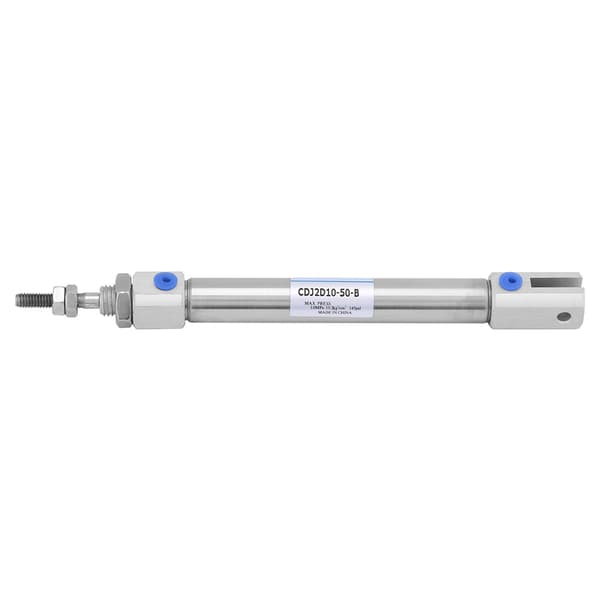 1st Mini Rostfritt Stål Dubbelverkande Slaglängd 50mm / 2 tum Luft Pneumatisk Cylinder Max. 1Mpa