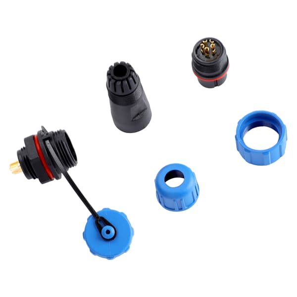 IP67 SP13 5-pin vanntett plastpluggkontakt (5-pin)