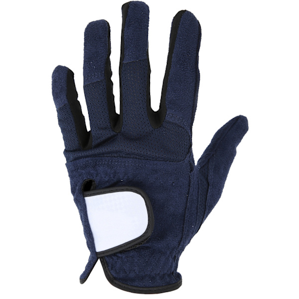 Herre Golf Handsker Venstre Hånd Mikrofiber Svedabsorberende Bløde Åndbare Golf Handsker Royal Blå25#