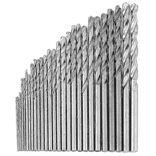 16 st 0,8-1,5 mm Hss Cylindriskt Skaft Elektriskt Verktyg Spiralborrar
