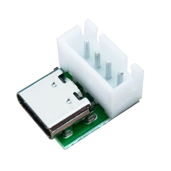 10 stk. hun-kontakt USB Type C Breakout Board med PCB-konverteringskort kompatibelt datalinje-ledningsoverføring-B13
