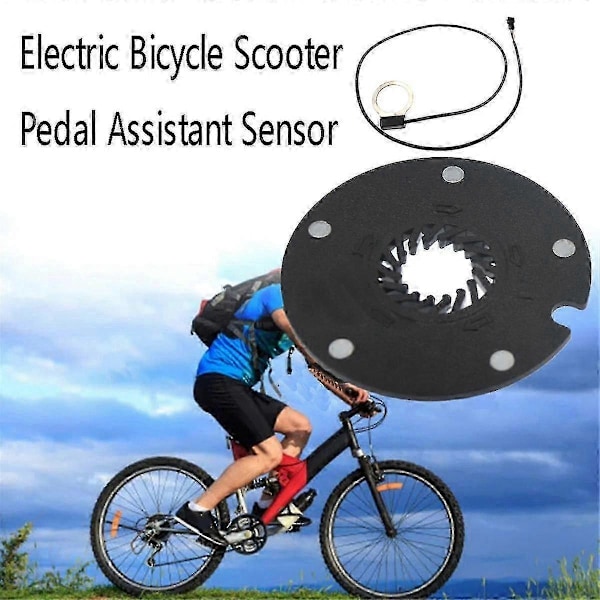 Ebike Konverteringssett 5 Magnet PAS System Assistent Sensor Elektrisk Sykkel Scooter Pedalassistent