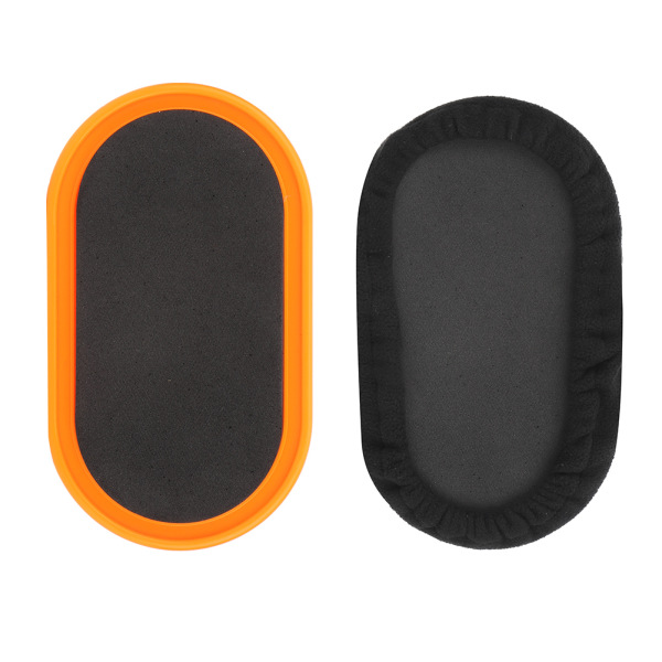 2st Ovala Yoga-skjutskivor Sport Fitness Skivträning Slider Träning Träning Slide Mat Utrustning
