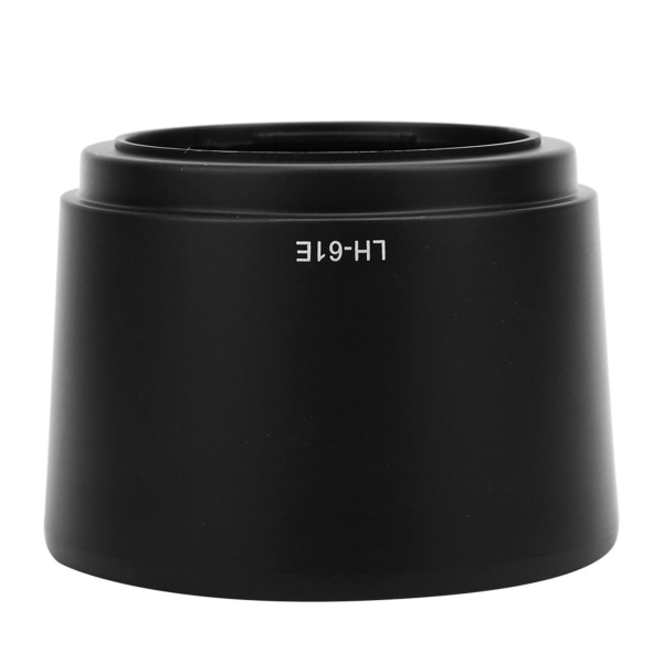 Svart plastlinsehette for Olympus 70-300 mm f/4.8-6.7 kameraer