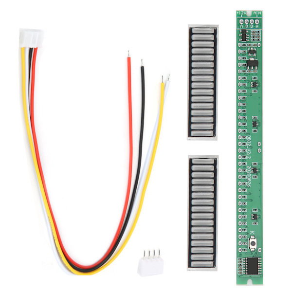 32 Bit Musikniveauindikator Lampe Stemmestyring 16LED Lys Reservedel Komponent