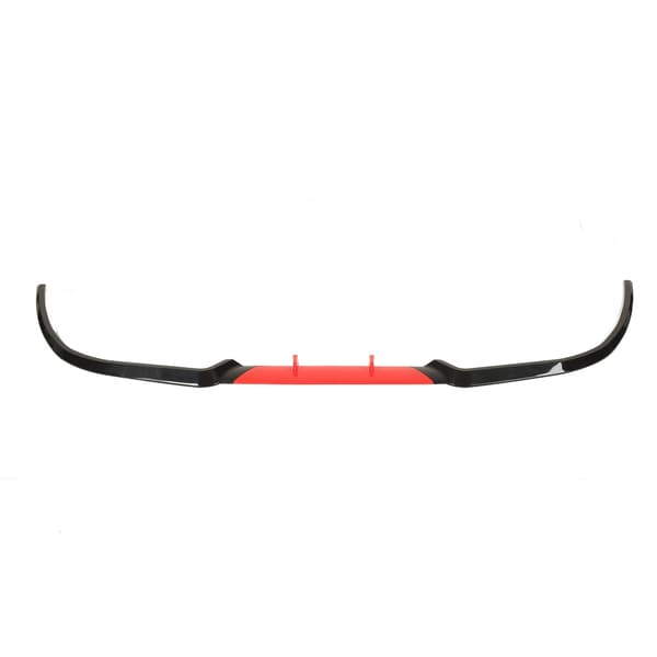Front Bumper Lip Slagfast Front Bumper Lip Separator 114cm Erstatning for Seat Leon Rød