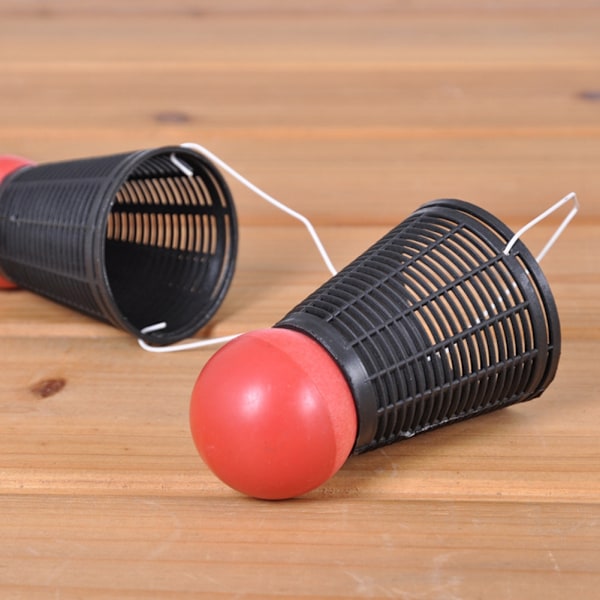 Fiskefoder Badminton Form Lockbete Fiskefoder Fiskeutrustning Verktyg