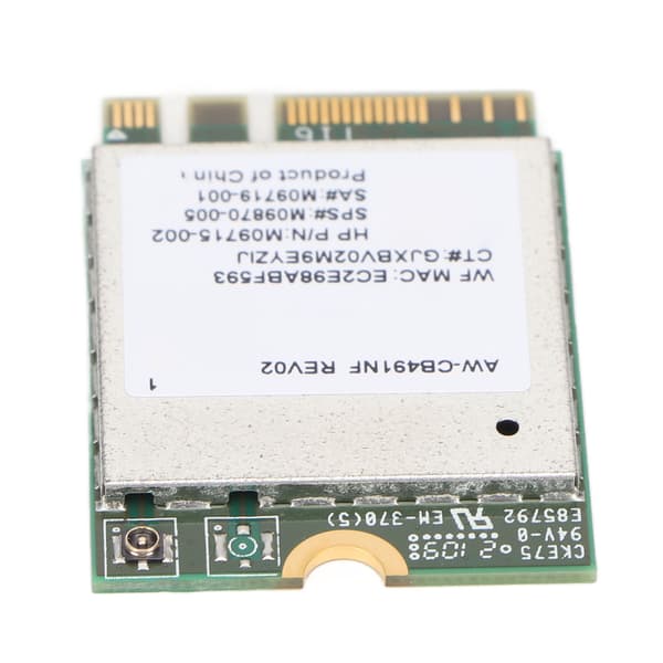 RTL8821CE WiFi-kort M.2-interface BT4.2 Højhastigheds Plug and Play Stabilt AW CB491NF Netværkskort til bærbar computer