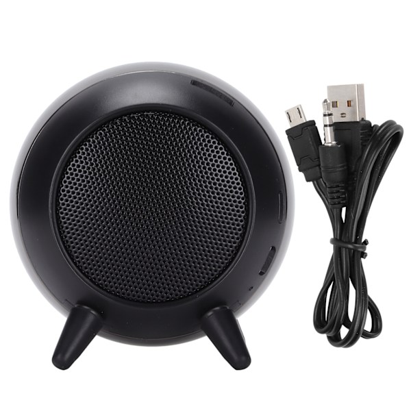 Bærbar Bluetooth-høyttaler, ekte trådløs stereomini, metallsubwoofer, musikkspiller
