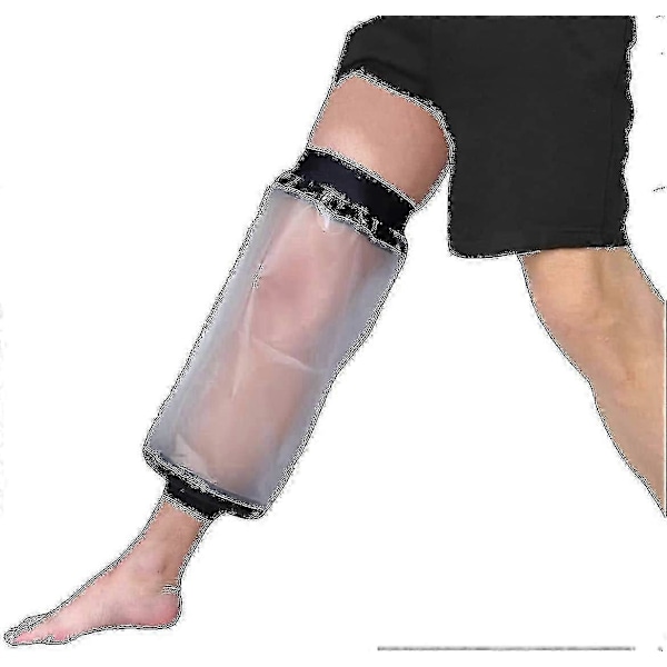 Vattentätt knäskydd för dusch, vattentäta skydd, gips- och förbandsöverdrag, bekväm vattentät försegling för att hålla sår och bandage torra