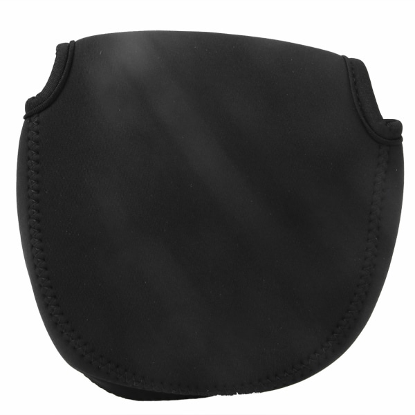 Nylon pustende baitcasting fiskesnellepose fiskehjulbeskytterpose (svart)