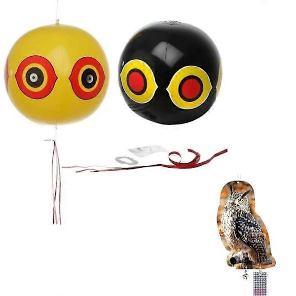 Fågelskrämmande ballong x2