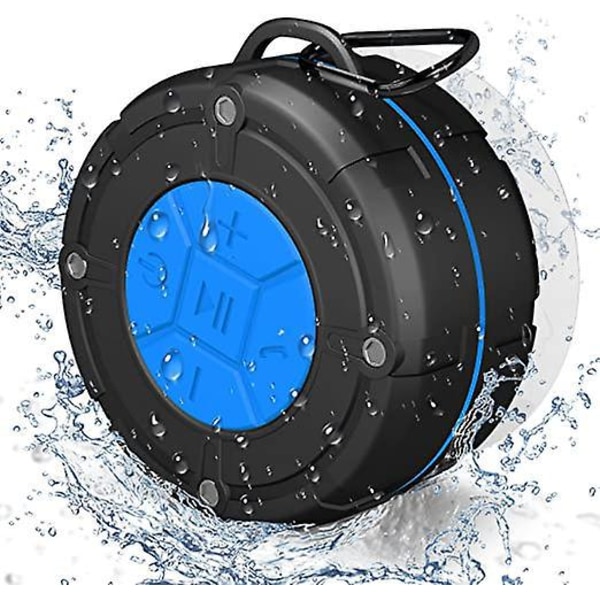 Høyttaler for hjemmet Bluetooth dusj Lyd Blå 80*87*53mm