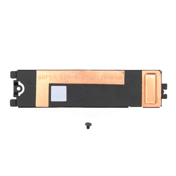 SSD-jäähdytyslevyn cover alumiiniseos SSD-jäähdytys Kestävä SSD-jäähdytyselementtikotelo Nvme M.2 NGFF SSD XPS:lle 15 9500 9510 9520