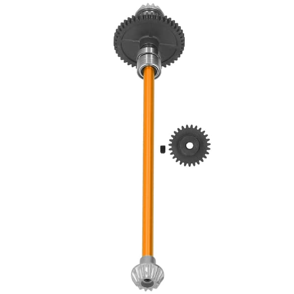 Fjärrkontroll Central Drivaxel Set Zinklegering Växel för WL 1/4 Modellbil 144001 (orange)