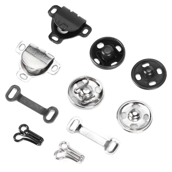 100 Par Trykknapper Messing Snap Fastener Slips Krog Installation Nitte Sy Tilbehør