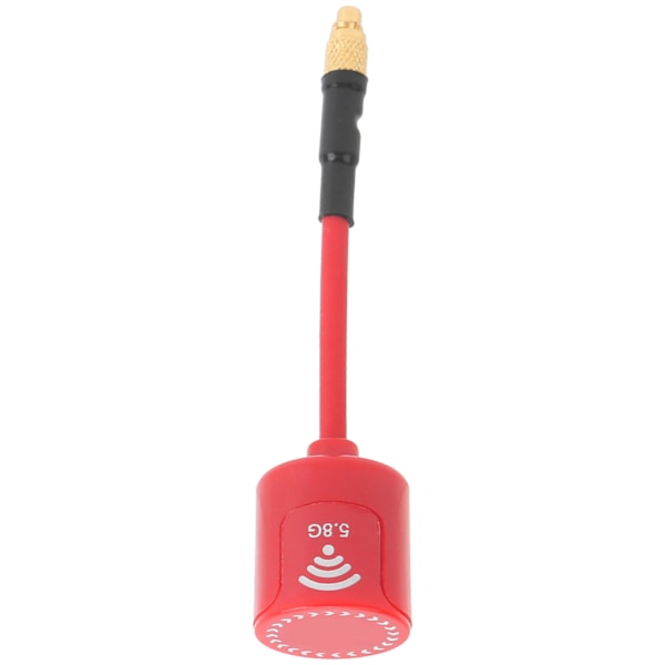 5,8 GHz MMCX 2,8 dBi RHCP høyforsterket lang antenne for FPV Racing Drone RC deler rød rett