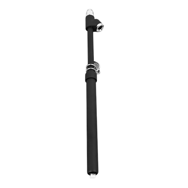 Svart däcktrycksmätare, mångsidig, mycket exakt, bärbar, pålitlig, robust däcktrycksmätare för bil, cykel, lastbil