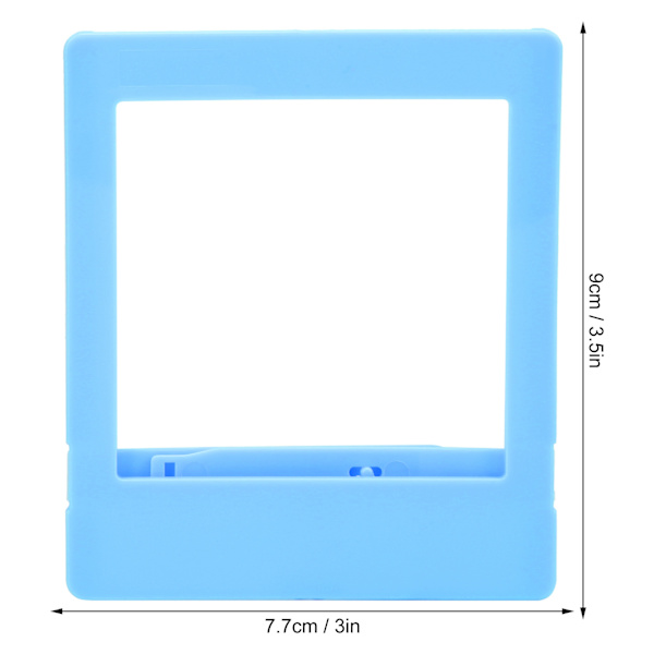 Stilfuld blå fotoramme til Polaroid/SQUARE SQ20/SQ10/SQ6/SP‑3 kamerabilleder